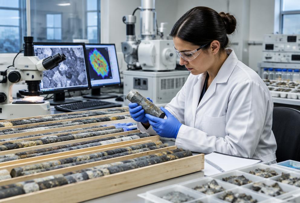 Technical review of drill core and assay results